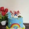 Kue Ulang Tahun Custom Cake Tema Spiderman - Image 2