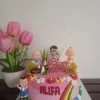 Kue Ulang Tahun Custom Cake kotak Tema Upin Ipin - Image 2