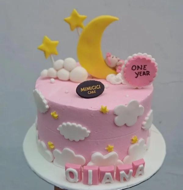 Kue Ulang Tahun Custom Cake Tema Good Dream