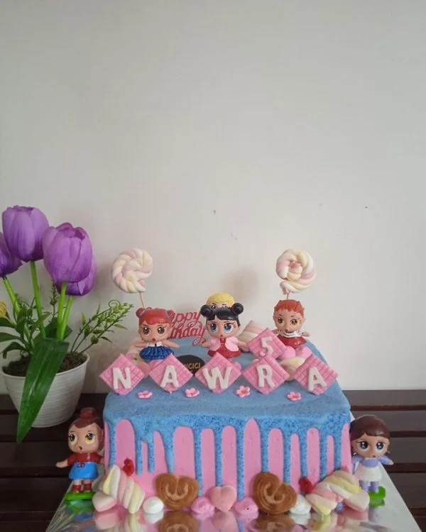 Kue Ulang Tahun Custome Cake Tema LOL